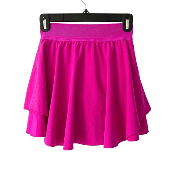 Lululemon Court Rival Hot Pink Perforated Skirt Skort Purple Pink size 2 - Picture 8 of 10